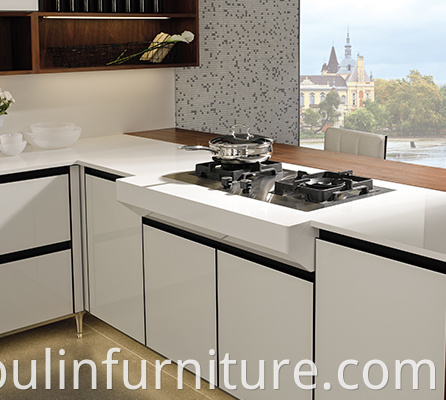 Modern minimalist style high quality home kitchen cabinet